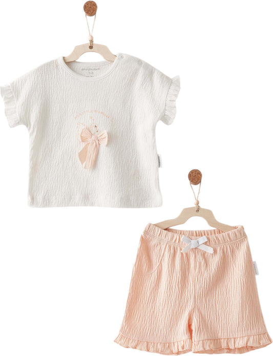 Peach Swan Set