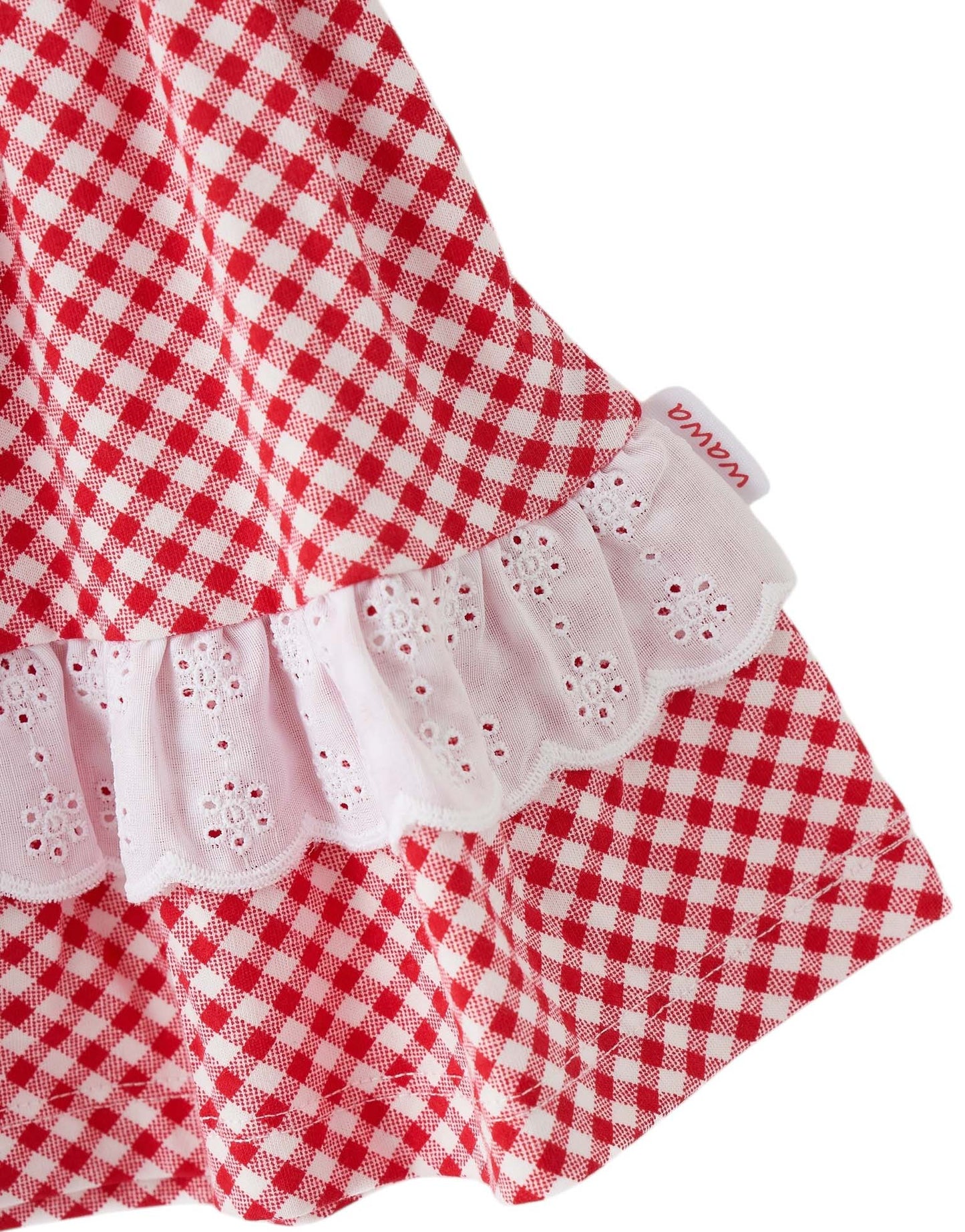 Smocked Gingham Dress